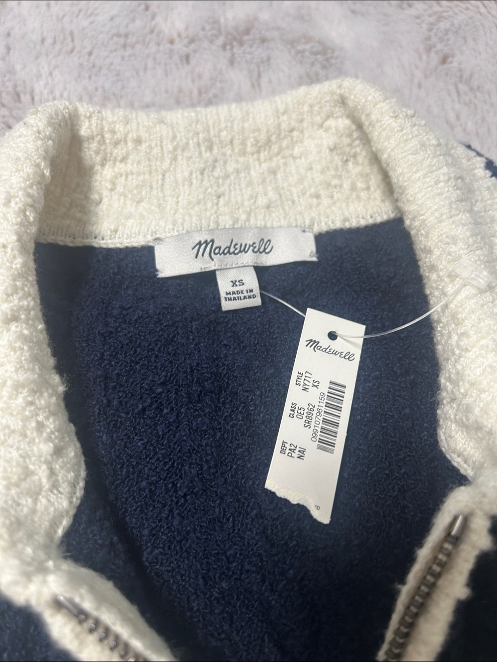 NWT Madewell zip cardigan - Picture 7 of 12